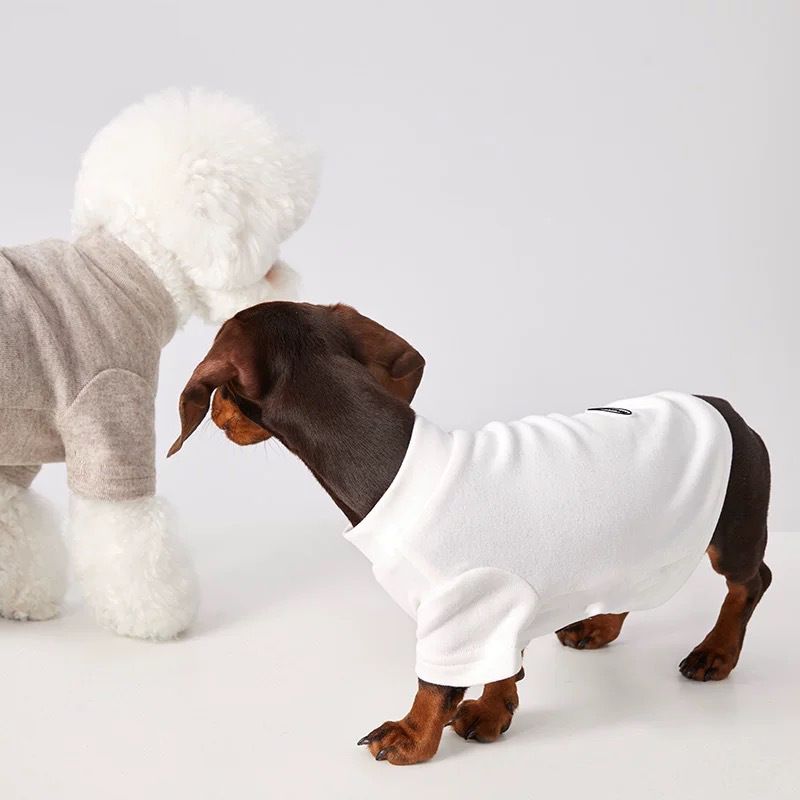 Vestiti per cani e gatti, resistenti al freddo, eleganti, dalla consistenza confortevole, caldi per l'autunno e l'inverno, per bassotti Bichon Frise_voghion.com