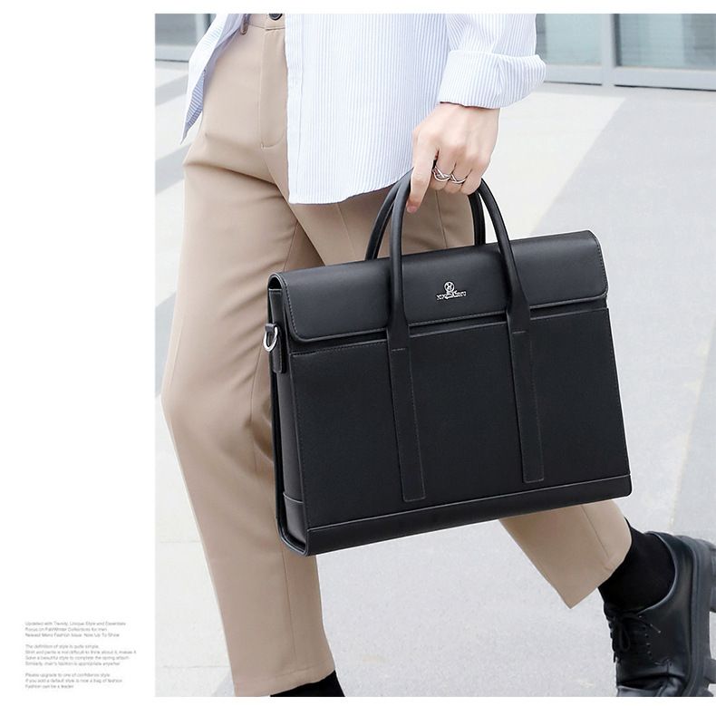 Miesten ClutchBag-käsilaukku, väriä vastaava salkku, miesten vino laukku, toimistolaukku, tietokonelaukku, tyylikäs olkalaukku_voghion.com