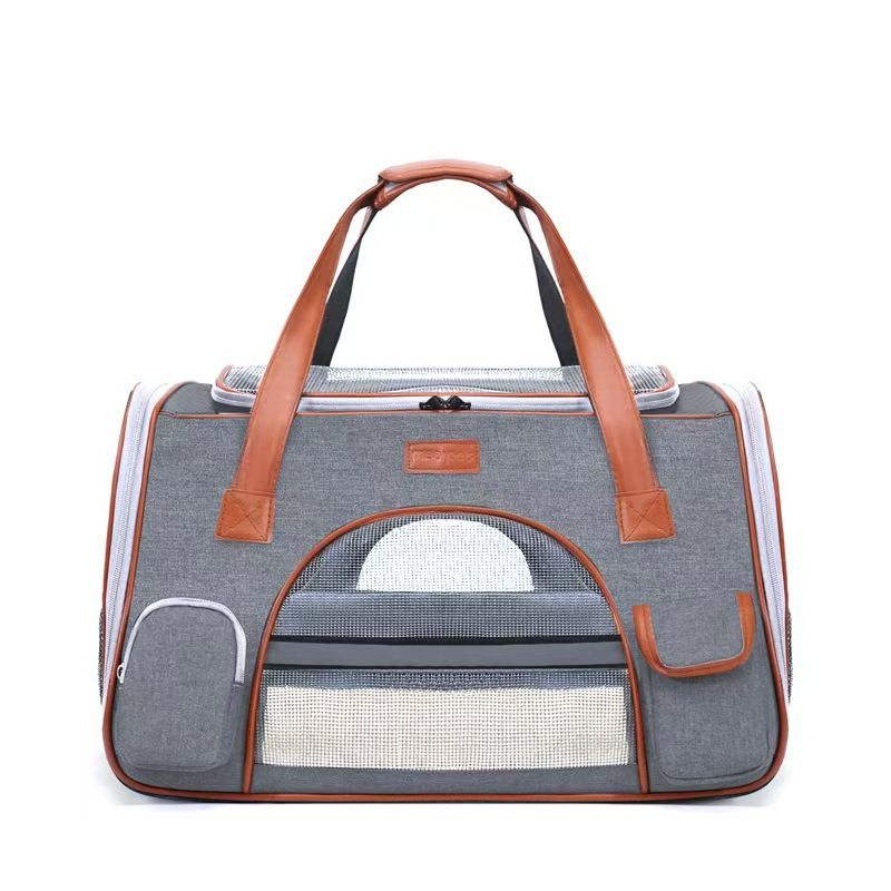 Kleine, faltbare Transporttasche für Hunde und Katzen, ideal für Reisen im Auto oder unterwegs, tragbarer Käfig_voghion.com