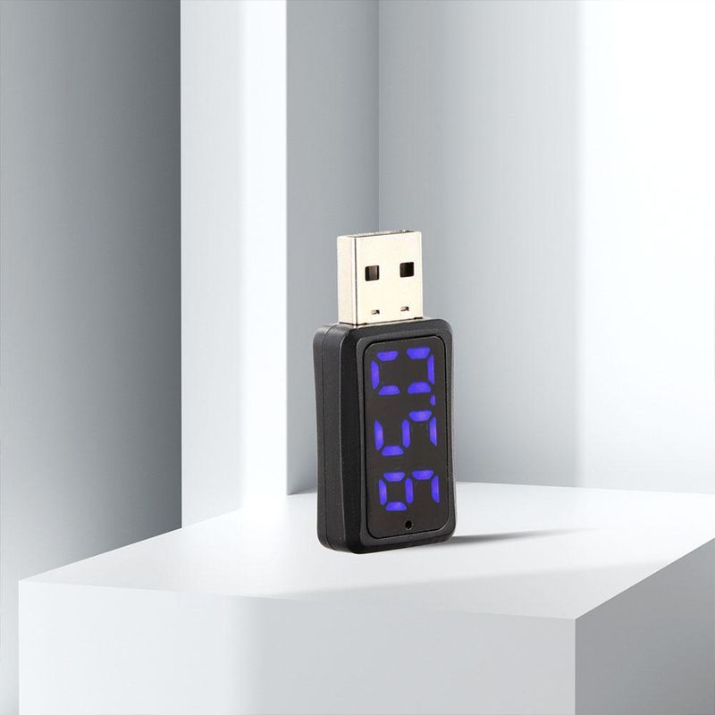 5.3 Automontéiert Bluetooth MP3 Empfänger Handfräi Call Audio Adapter Auto FM Sender_voghion.com