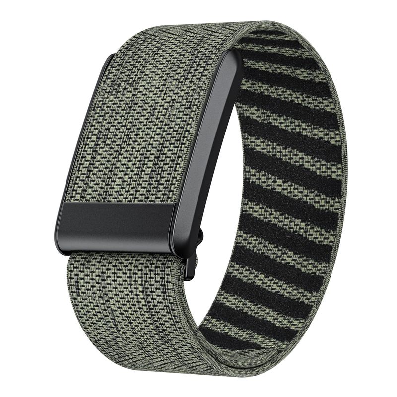Bracelet en nylon tissé pour montre-bracelet 4.0 avec élastique en cachemire et bracelet à crochet noir_voghion.com