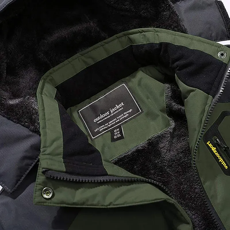 Winter Pants Men Ski Suit Set: Thickened Fleece Snowboard Jacket And Pants, Waterproof Windproof Snow Suits For Outdoor_voghion.com