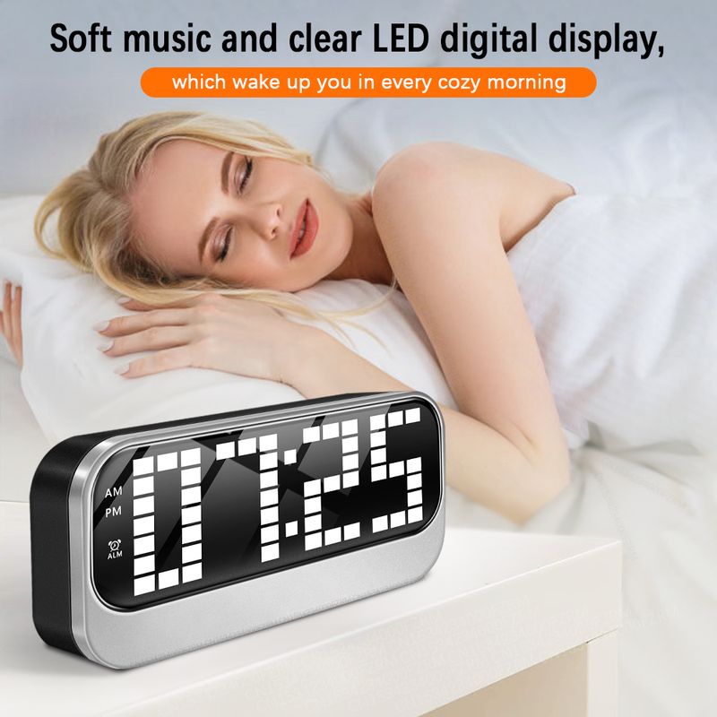 Home LED Digitale Smart Desk Wekker Horloge Tafel Elektronische Desktop Klokken Met Grote Digitale Temperatuur Kalender Weergave_voghion.com