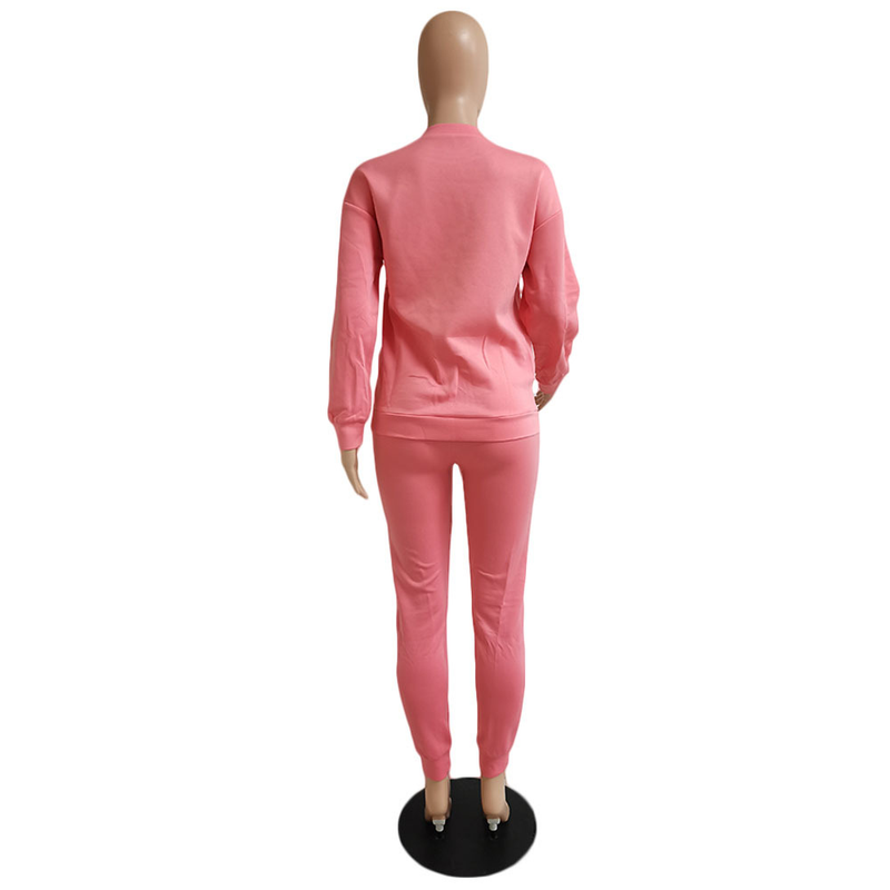 Tailleur pantalone slim da donna tinta unita_voghion.com
