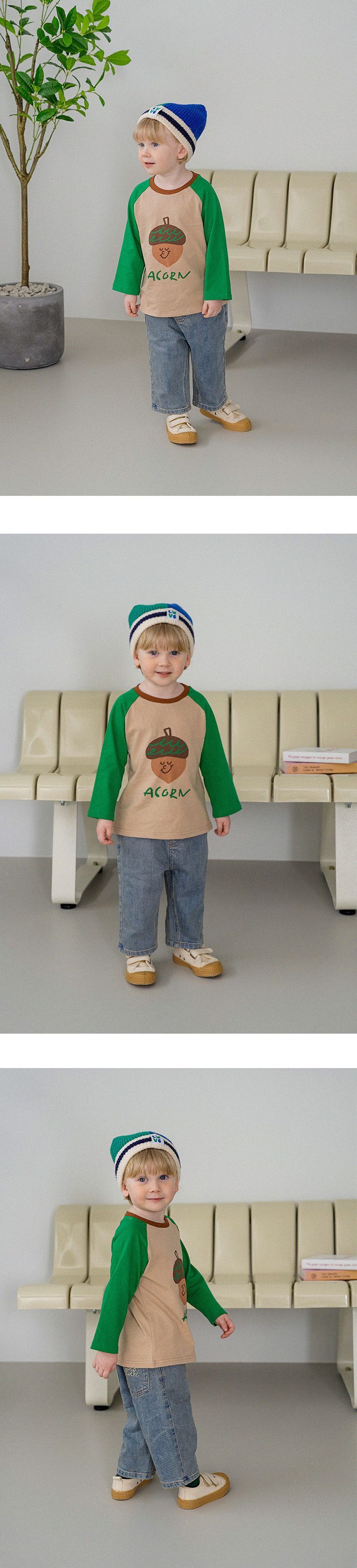 Kids' Clothing Autumn Long Sleeved Casual Cotton Raglan Sleeve T Shirt_voghion.com