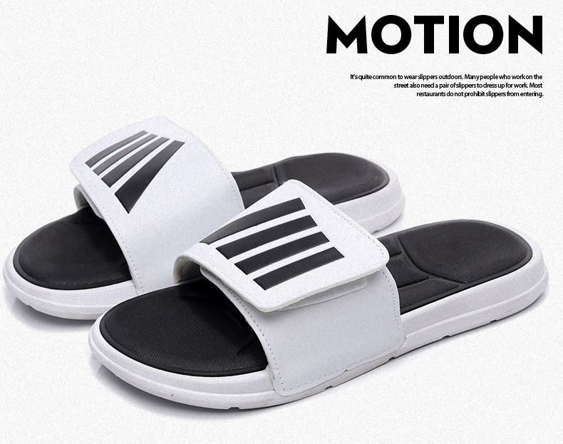 Hook Loop Cloud Męskie kapcie Lato Plaża Na zewnątrz Casual Miękkie Płaskie klapki Klapki Antypoślizgowe Domowe Paski Męskie Designerskie buty_voghion.com