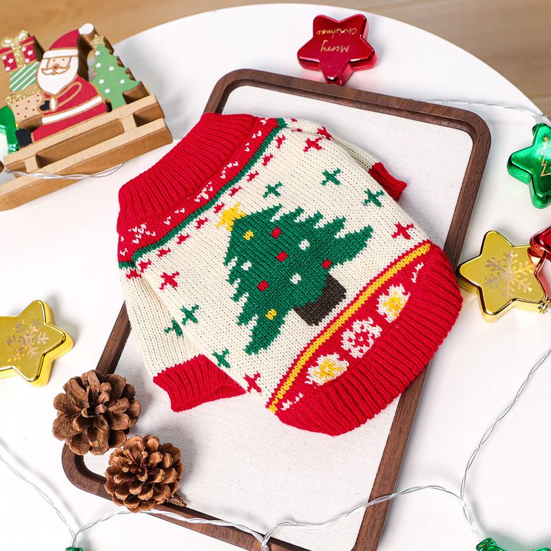 2025 Autumn Winter Pet Dog Cat Clothes Costume Apparel Pumpkin Halloween Sweater_voghion.com