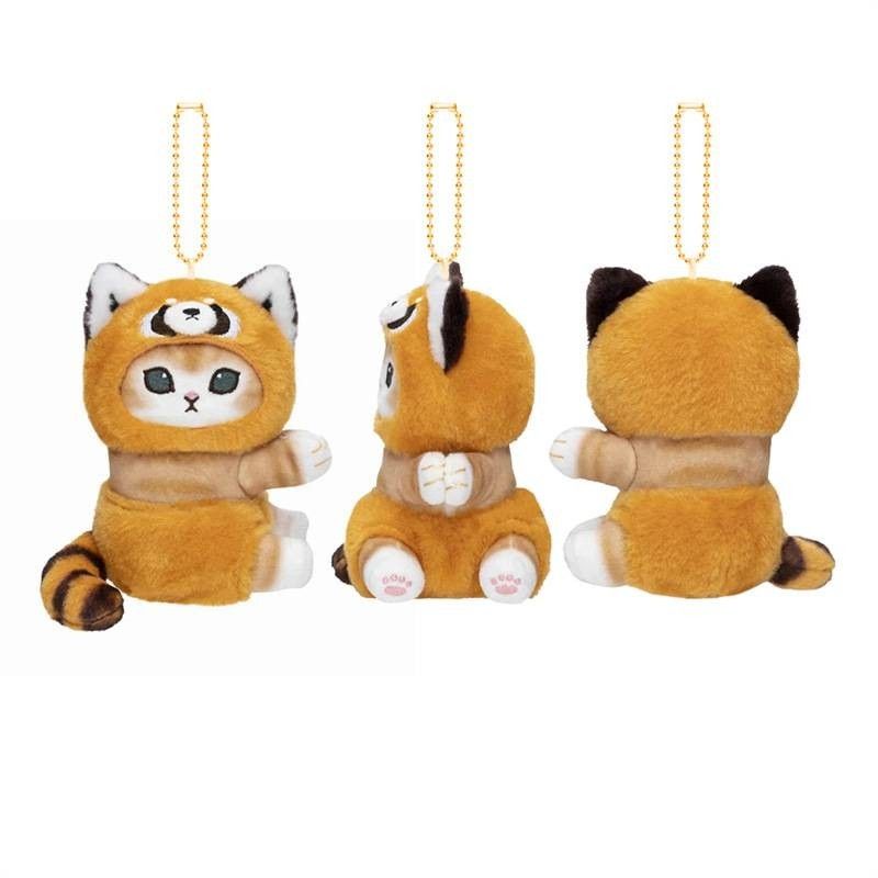 Clipon Plüschtier, entzückendes Katzenspielzeug, niedliche japanische Cartoon-Stoffkatze_voghion.com