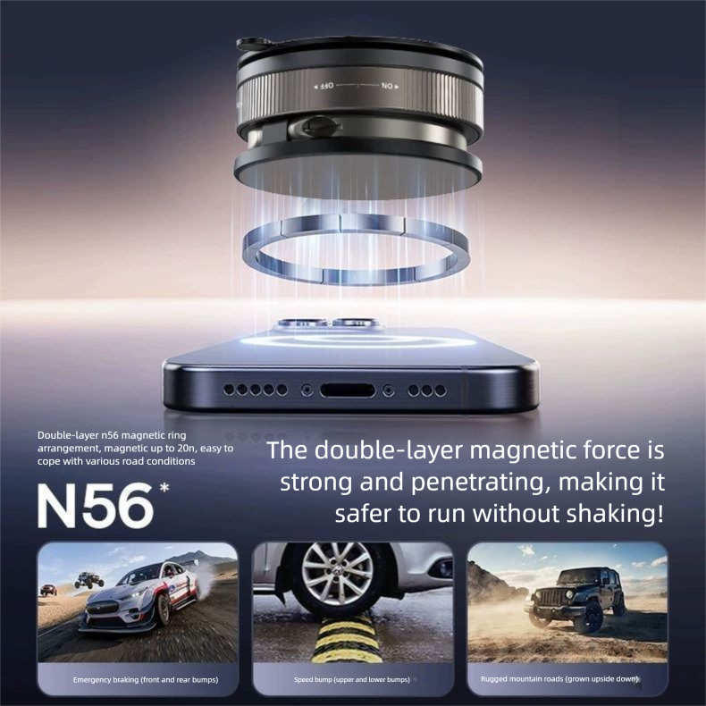 Telefon Für Dashboard Starke Magnetische Faltbare Rotierenden Navigation Halter Universal High-end-Auto_voghion.com