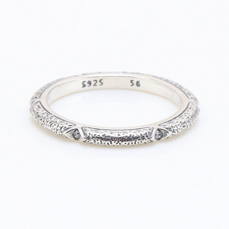 Damenschmuck Textur Edelsteinring Mode Leichter Luxus Nietenring Valentinstag Geschenk Weiblich Freundin Fortgeschritten_voghion.com