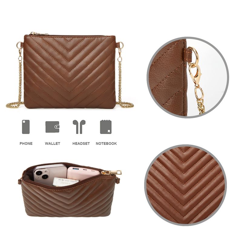 2025 Nuova borsa a tracolla alla moda da donna - Borsa a catena ricamata di alta qualità e grande capacità, tracolla versatile e tote con custodia staccabile_voghion.com