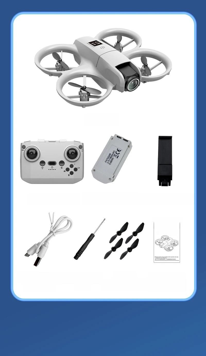 Mini drone JJRC H135 con telecamera HD 4K WiFi FPV, telecomando per evitare gli ostacoli, elicottero portatile, quadricottero giocattolo per_voghion.com