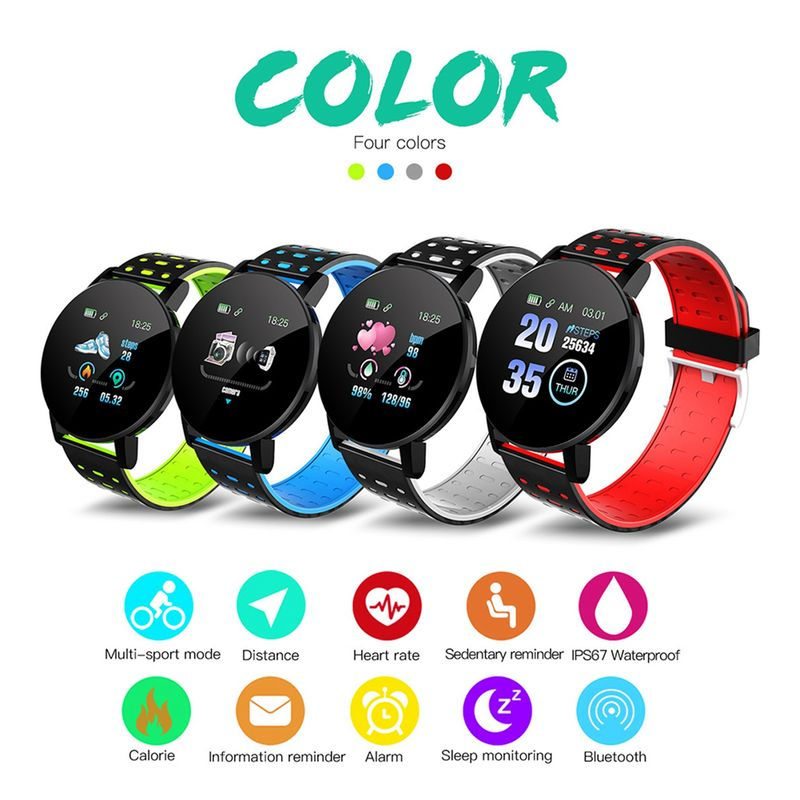 Xinweiqing Waterproof Heart Rate Sleep Monitoring Pedometer Fiess Smart Bracelet_voghion.com