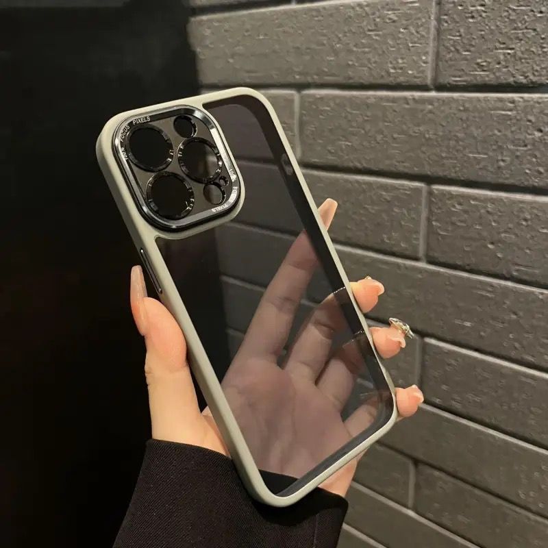 Zelen kovinski ovitek z ogledalom, odporen proti umazaniji in padcem za iPhone 13, moški in ženski model_voghion.com