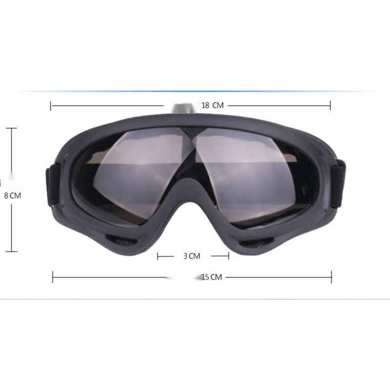 X400 Wind and Sand Protection Goggles Riding Ski Motorcycle Protective Windshields Military Fans CS Tactical Anti Attack_voghion.com