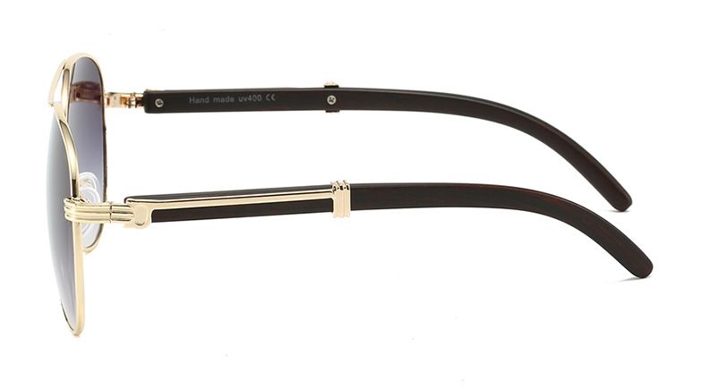 Occhiali da sole aviatore polarizzati colorati con lenti a specchio, alla moda, da uomo e da donna, con protezione solare semplice._voghion.com