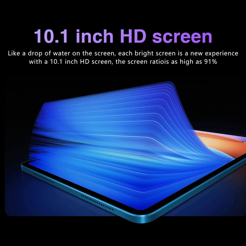 10,1-Zoll-Android-Tablet mit 4G LTE, 512 GB Speicher, 2400-MP-Kamera und 9-Stunden-Akku – Dual-SIM, GPS, Retina-Display_voghion.com