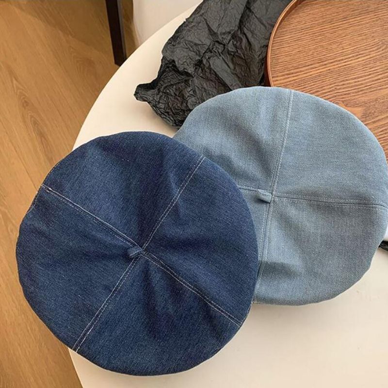 Hot Sale For Women Autumn Winter New Sweet Cool Light Woolen Hats Fashion British Artist Style Retro Versatile Berets Caps_voghion.com