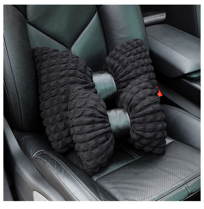 Pernă de gât pentru tetiera auto, pernă respirabilă, confortabilă, cu tetieră, internet, populare, consumabile pentru interior auto pentru femei_voghion.com