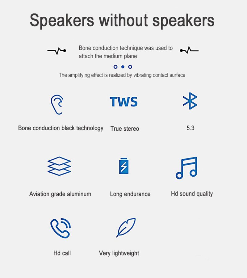 【Yüksek Kalite】 2024 Kemik İletimli Bluetooth Küçük Taşınabilir Kablosuz Mini Subwoofer Hoparlör_voghion.com