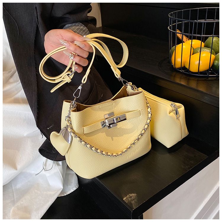 Borsa a tracolla casual alla moda, alla moda e con texture di alta qualità, nuova primavera 2025, semplice e alla moda_voghion.com