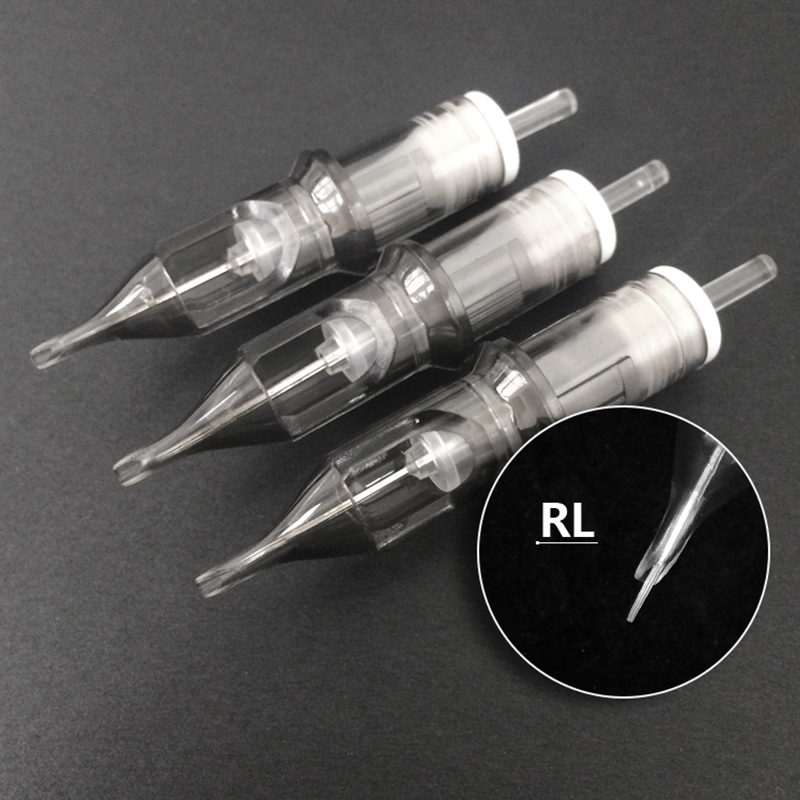 2024 10 PZ Cartuccia per tatuaggio trucco permanente Aghi Punta Micropigmentazione MTS Eyelinver hine Kit Sopracciglio Microbla_voghion.com