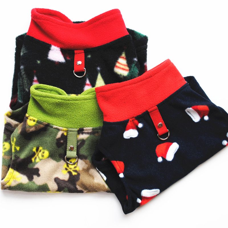 Abbigliamento per animali domestici diretto dalla fabbrica, per cani, autunno e inverno, in pile polare, fibbia di trazione, 27 colori brevettati, saranno oggetto di indagine_voghion.com