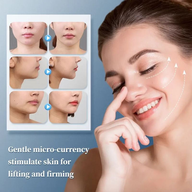 EMS Puls cervical, Schëller, Hals, Taille an zréck elektresch Therapie Gesiicht Massage Apparat mat intelligent Meridian_voghion.com