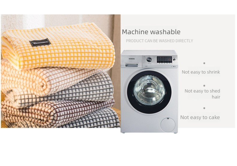 Coperta per divano in velluto di latte - Coperta regalo in pile di corallo per aria condizionata in ufficio_voghion.com