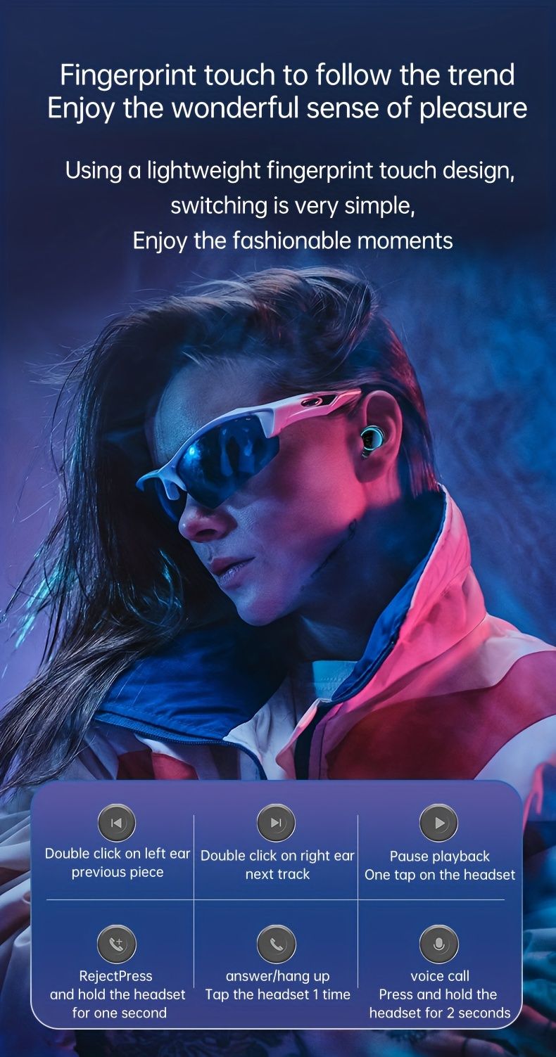 New TWS Wireless Earphone For Gaming Sports Music_voghion.com