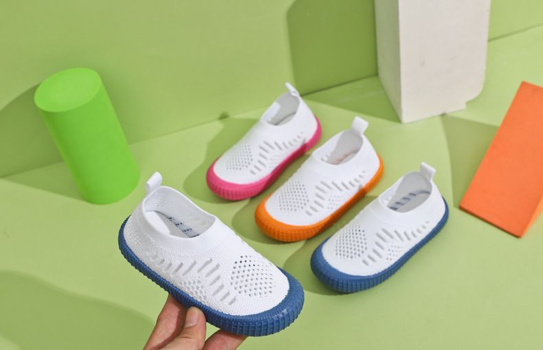 Nanlu der neue kinder sport fly gewebt atmungsaktive freizeitschuhe, weiß gestrickte hohl mesh schuhe für kinder und_voghion.com