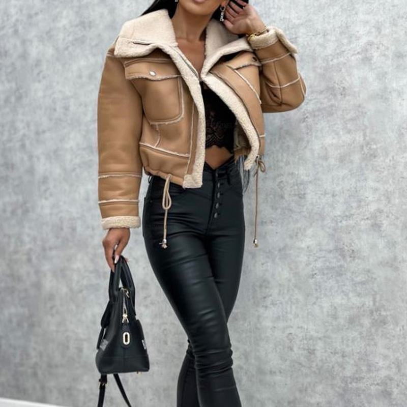 Moudeg Bikerjacket fir Fraen_voghion.com