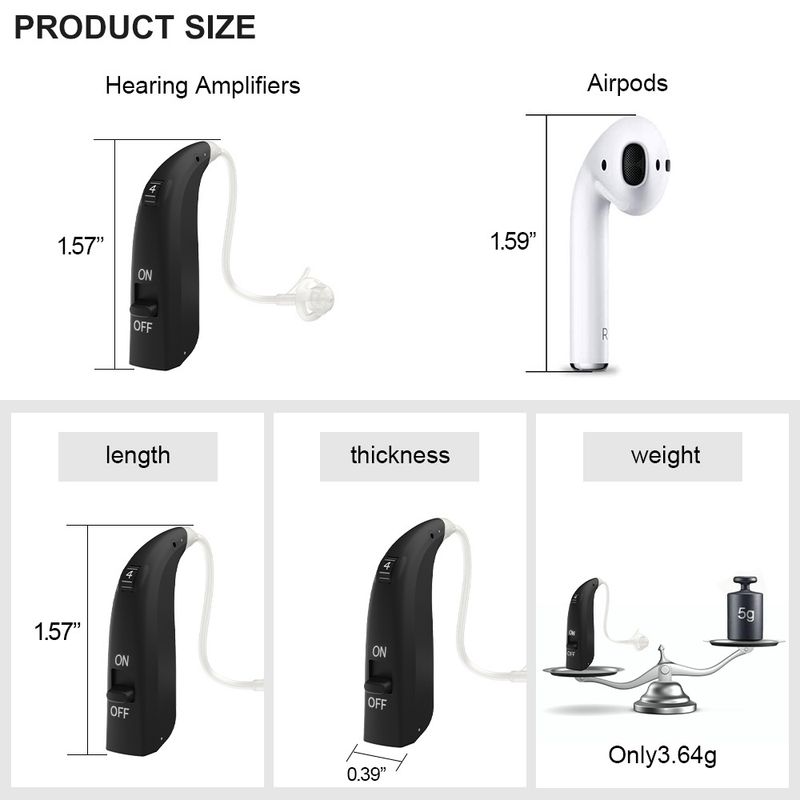 Yeni USB Şarjlı Kulak Arkası Yardımı Dijital Gürültü Azaltma Bluetooth Z-130BT İşitme Cihazı_voghion.com