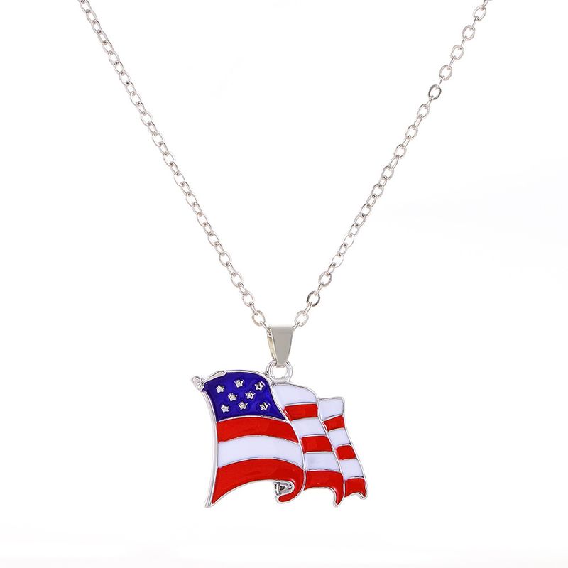 Set di collane Ins American Independent con ciondolo a forma di cuore con ali intarsiate di diamanti, semplice e alla moda, catena per clavicola_voghion.com