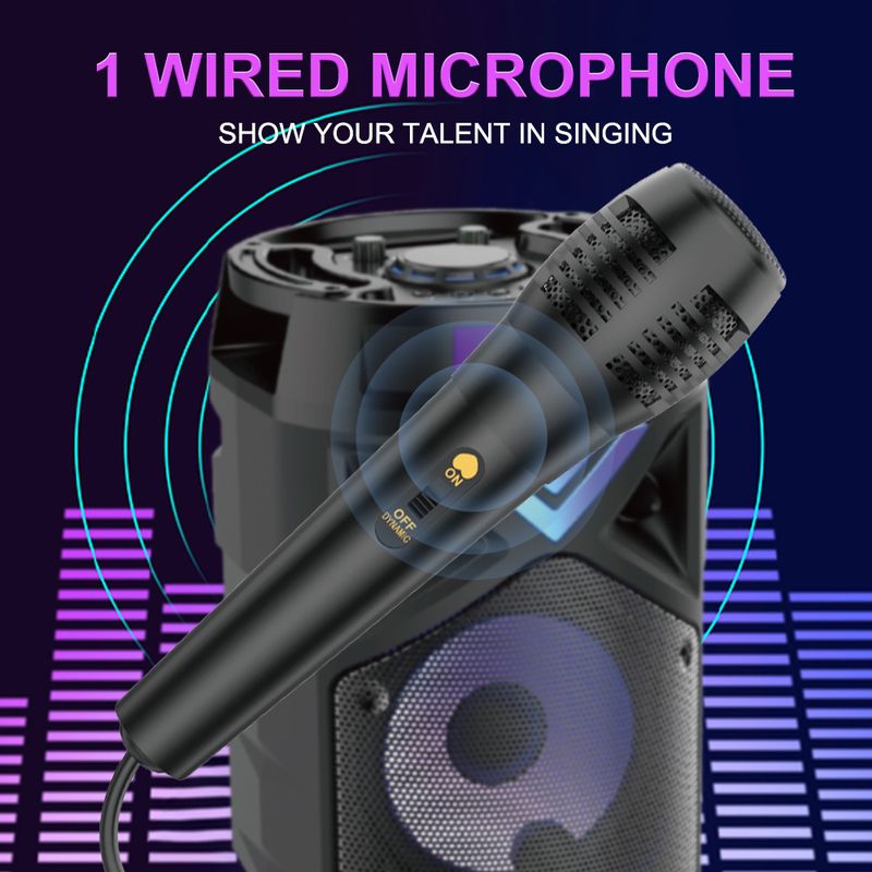 ZQS6201 Dual 6.5-inch Speaker Bluetooth Audio High-power Subwoofer Radio APP_voghion.com