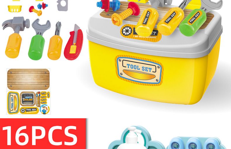 Cross Border Children's Pretend Kitchen Toy Set Educational Doctor Storage Box Boy Girl Toy Gift_voghion.com