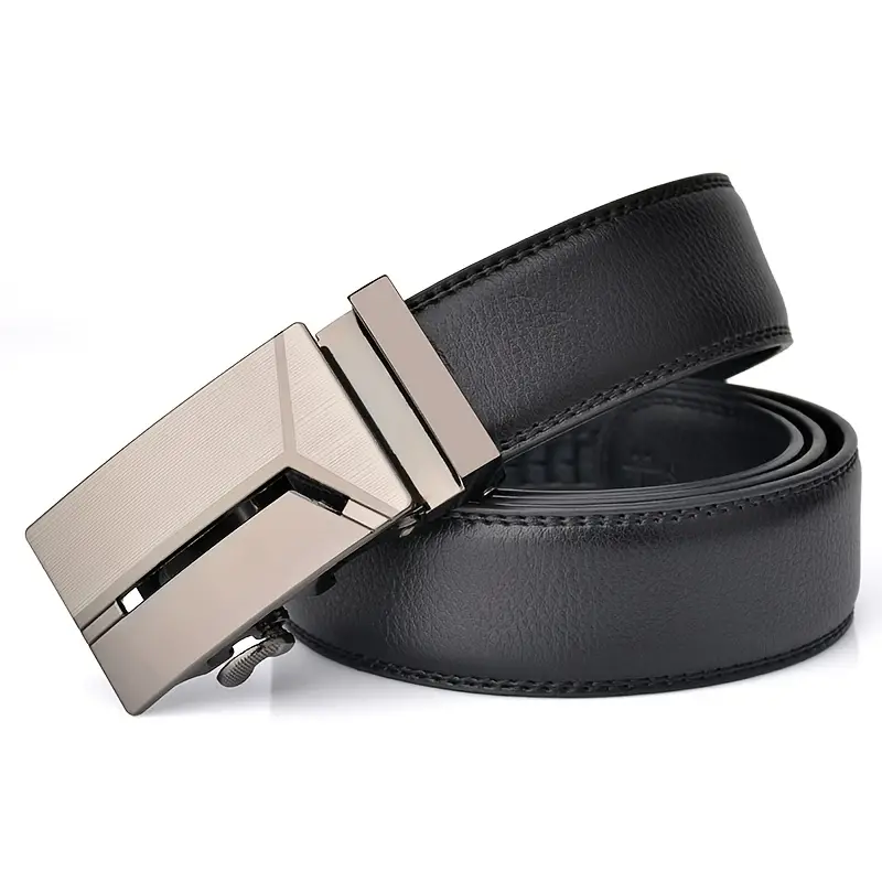 Fashionable Business Men's Belts Authentic Luxury Brand Belts Automatic Loop Belt Soft Leather Belt With Casual Pants Jeans_voghion.com