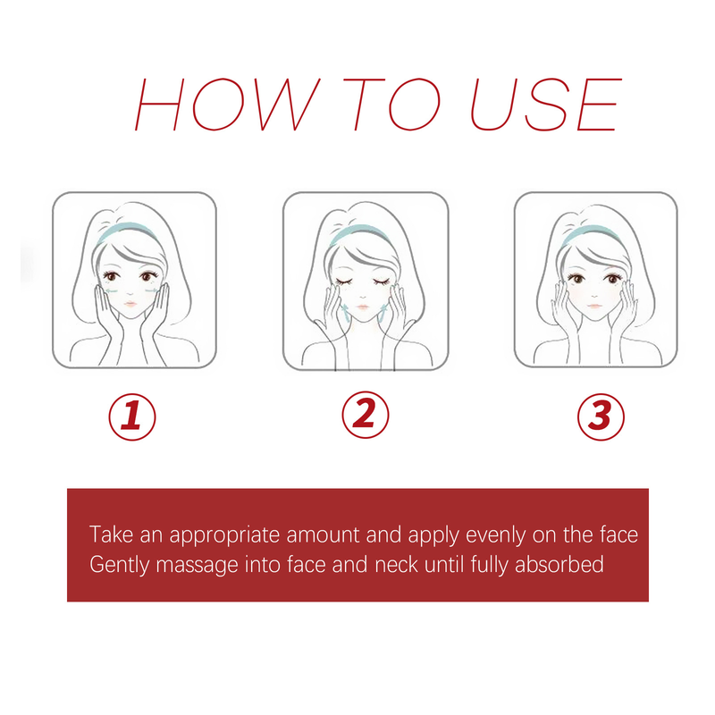 Crema al retinolo Crema antirughe originale Creme antietà per il viso Rassodante Pori Collagene Liscio Sbiancamento Idratante Cura della pelle_voghion.com