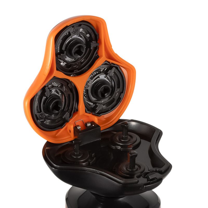 RAF Electric Shaver Washable Rechargeable Three Heads Independent Floating Digital Display Portable_voghion.com