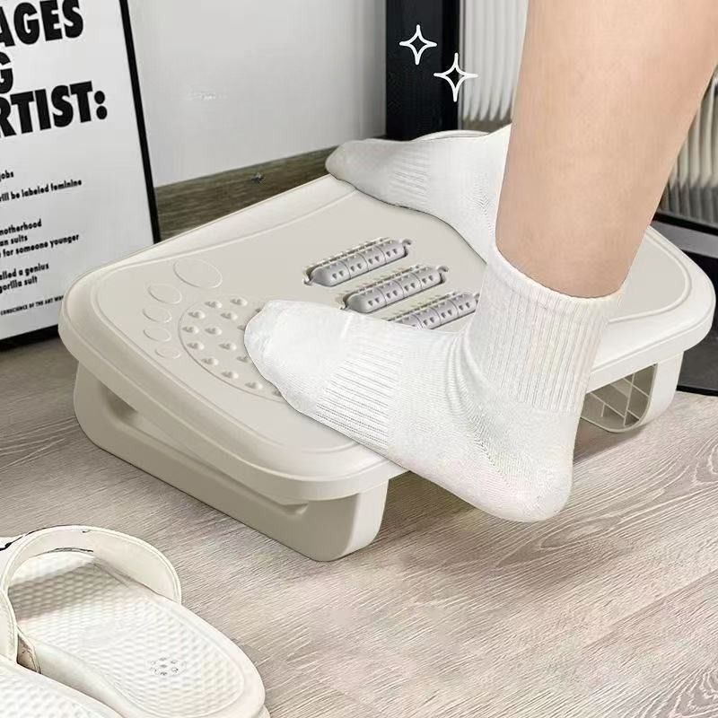 Büro-Fußpedalbrett Untertisch-Fußhocker Anti-Warping-Erlang-Bein-Artefakt-Fußhocker Ottoman-Beinhocker_voghion.com