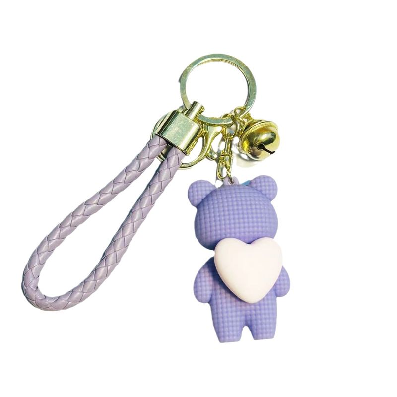 Peluche a forma di orso da abbracciare, per bambine, ciondolo carino con squisita celebrità di Internet, decorazione per zaino, portachiavi per auto_voghion.com