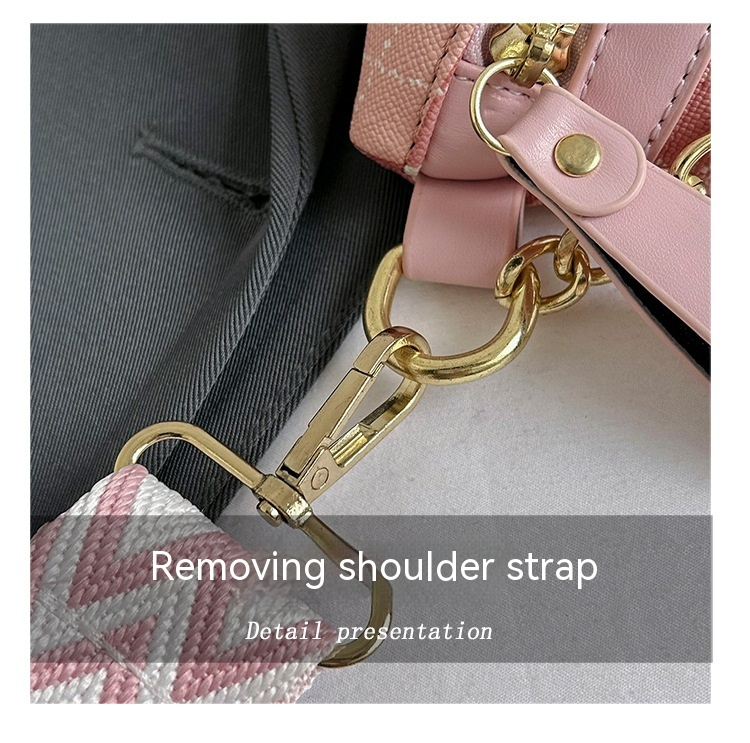 2023 New Best Selling Textured Women's Bag Trendy Fashion Plaid Chest Bag Fashionable Simple Versatile Shoulder Messenger Bag_voghion.com