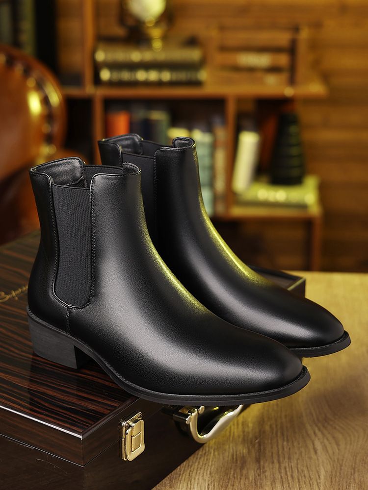 Herren Freizeitstiefel Bequeme Oxfords Stiefeletten für Herren_voghion.com