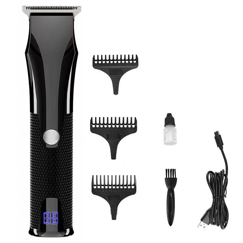 Rechargeable Hair Clipper For Bald Head - Professional Electric Shaver & Trimmer For Men, Cordless & Waterproof_voghion.com