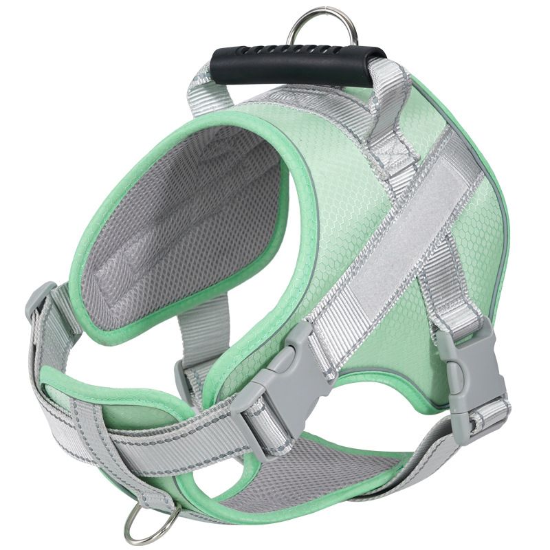 Service Dog Harness With Custom ID Tag Adjustable Dog Harness Dog Vest Leash For Large Dogs Outdoor Dogs Training Accessories_voghion.com