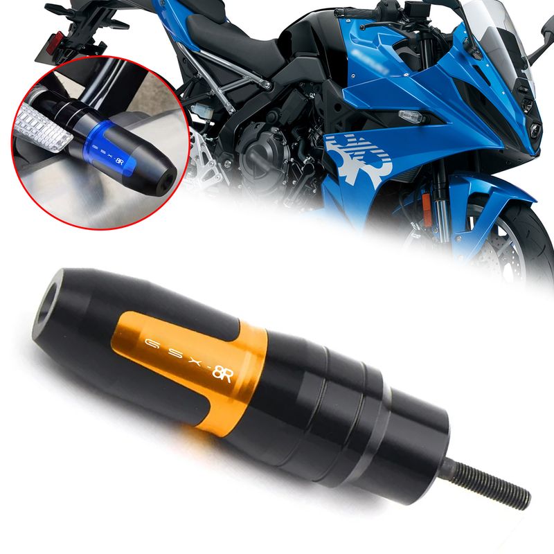 ZA GSX-8R GSX8R Dodaci za motocikle Zaštita od padajućih padova Klizači ispušnih plinova Zaštitnik gsx8r_voghion.com