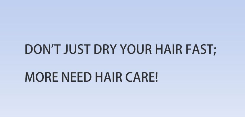 Professional Hair Dryer - 1600W High-Speed Brushless Motor Ionic Blow Dryer With 3 Heat/Cool Settings, Concentrated Nozzle & Overheat Protection_voghion.com