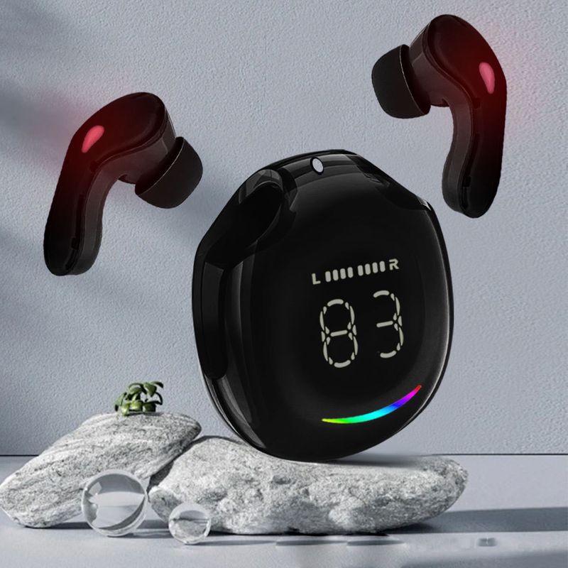 Visokokvalitetne bežične Bluetooth slušalice s ultra dugim vijekom trajanja baterije, prozirnim digitalnim zaslonom za poslovni telefon_voghion.com