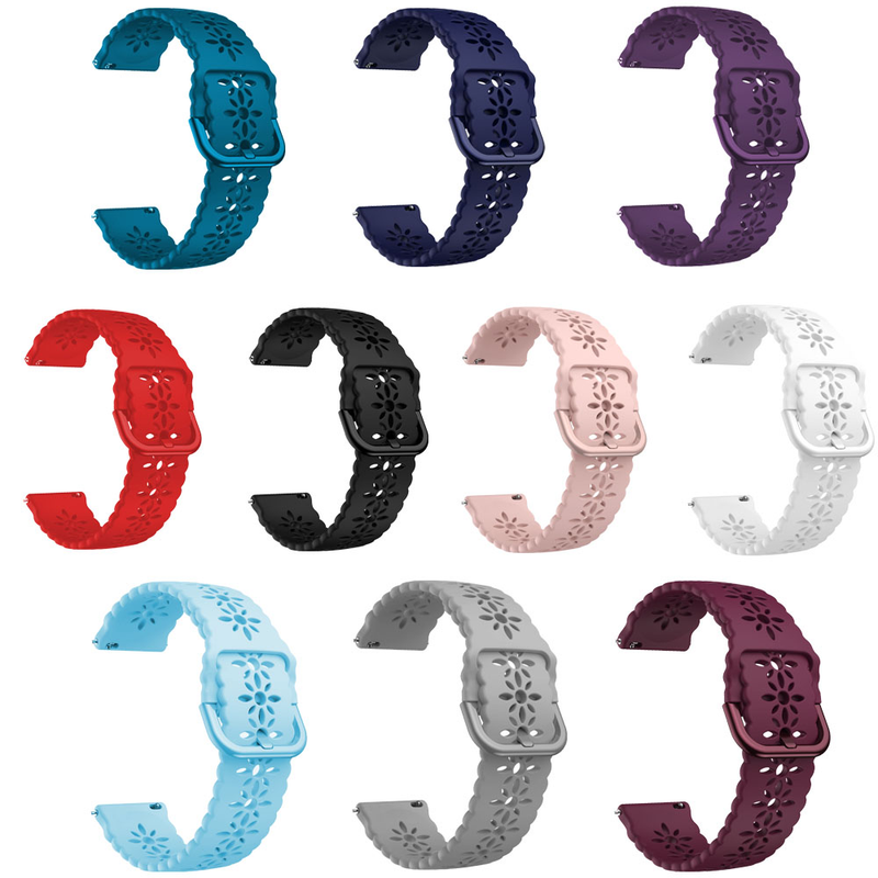 20mm Lace Wrist Strap For Huami Amazfit GTS 4 Mini 3 2e 2 Smart Watchbands Amazfit GTS4 GTS Bip 3/U pro GTR 42mm Bracelet Correa_voghion.com