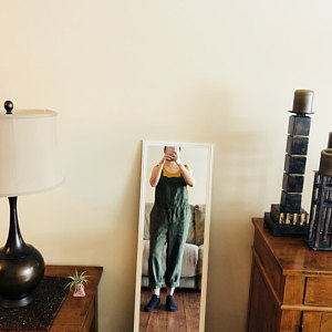 new cotton and linen overalls, loose and comfortable casual pants_voghion.com